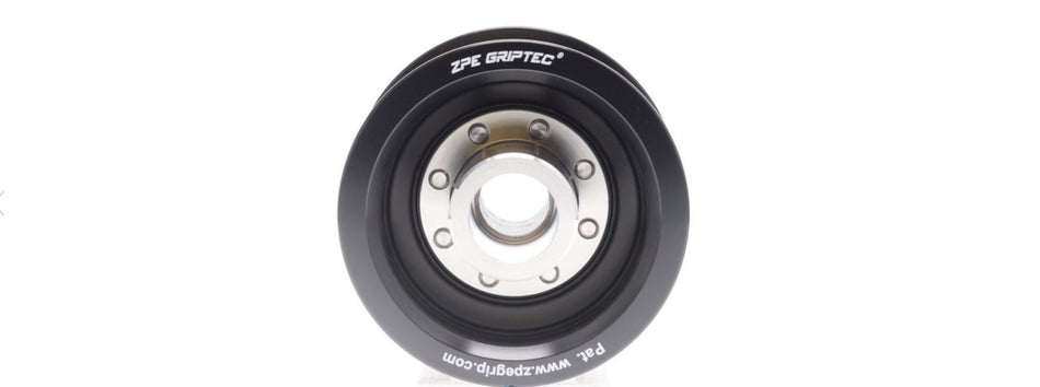 2,85" 10 Rib ZPE GripTec® 2-delige HellCat L2V zwarte poelie en naaf 