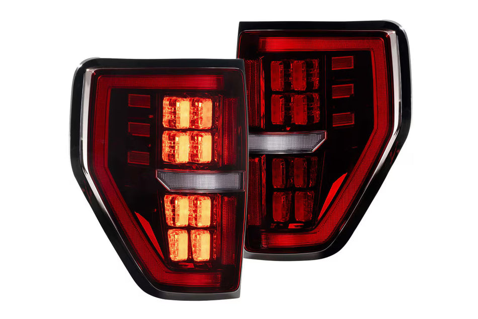 XB LED Tail Lights (RED) - Ford F-150 09-14