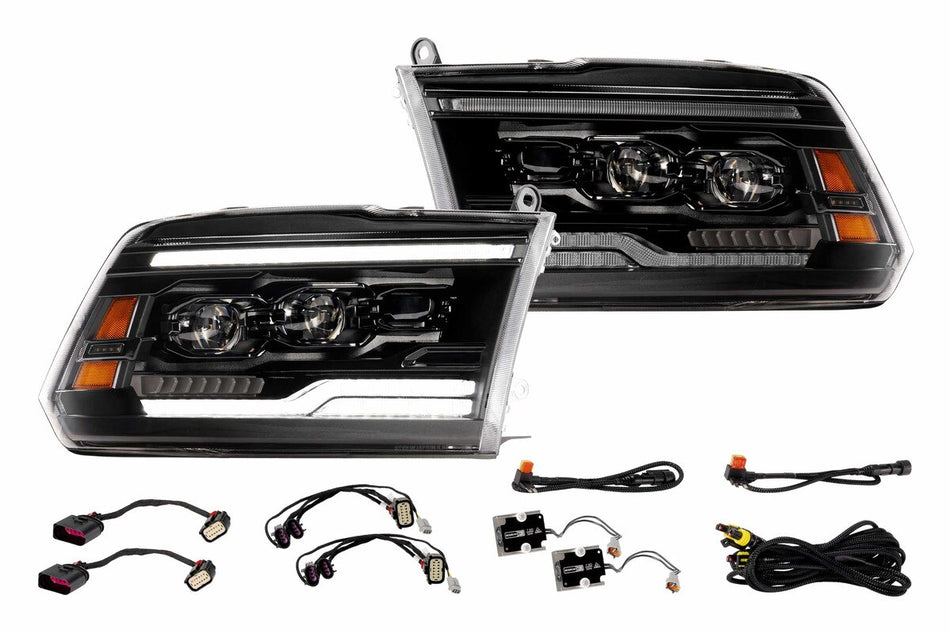 XB Evo Hybrid LED Headlights - RAM 09-18 / Classic 19-24