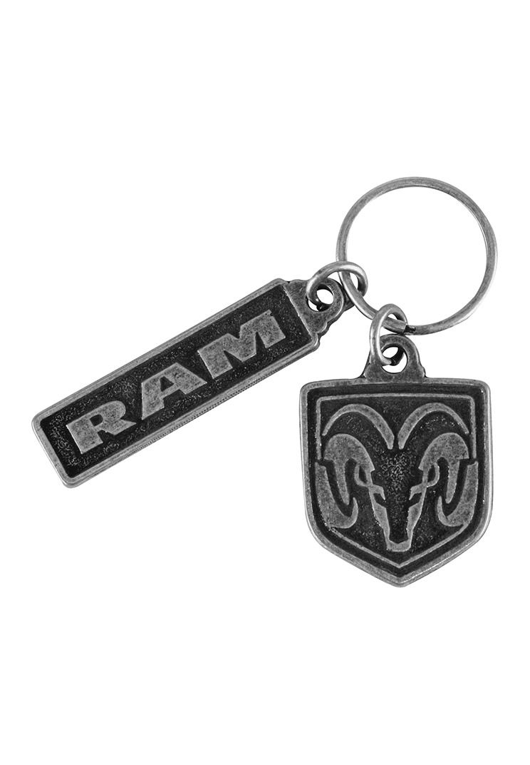 Keychain Shield + Word "Ram"