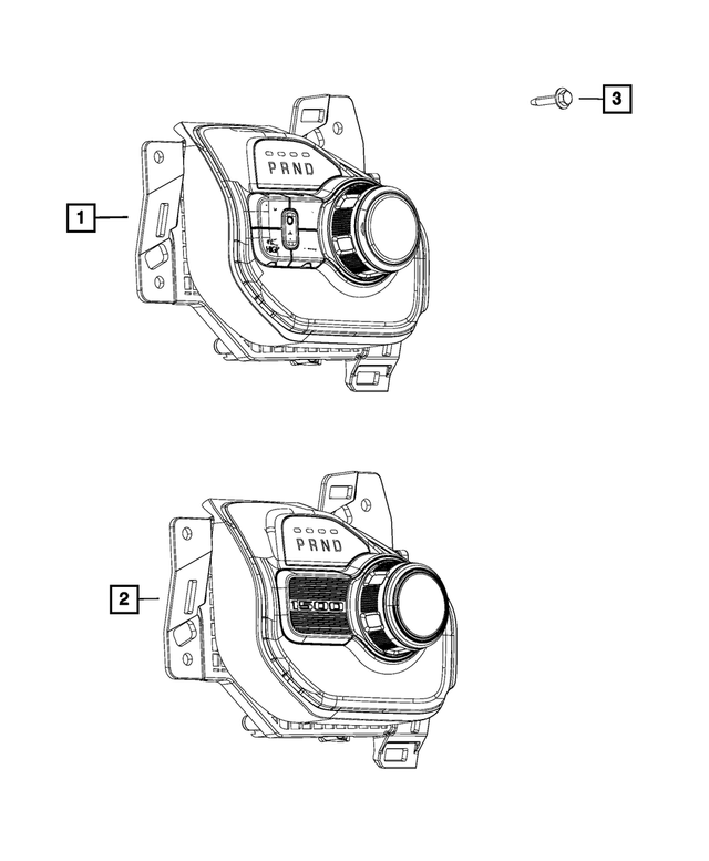Transmission Shifter - Ram 1500 2019-2020