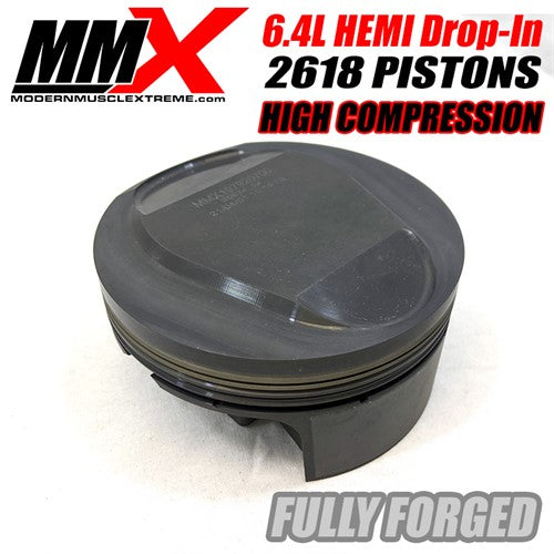 6.4L HEMI Mahle +0.035 Boring 2618 Gesmede Hoge compr Zuigers 