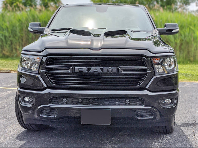 Cuda Style Ram Air Hood - RAM 1500 19-24