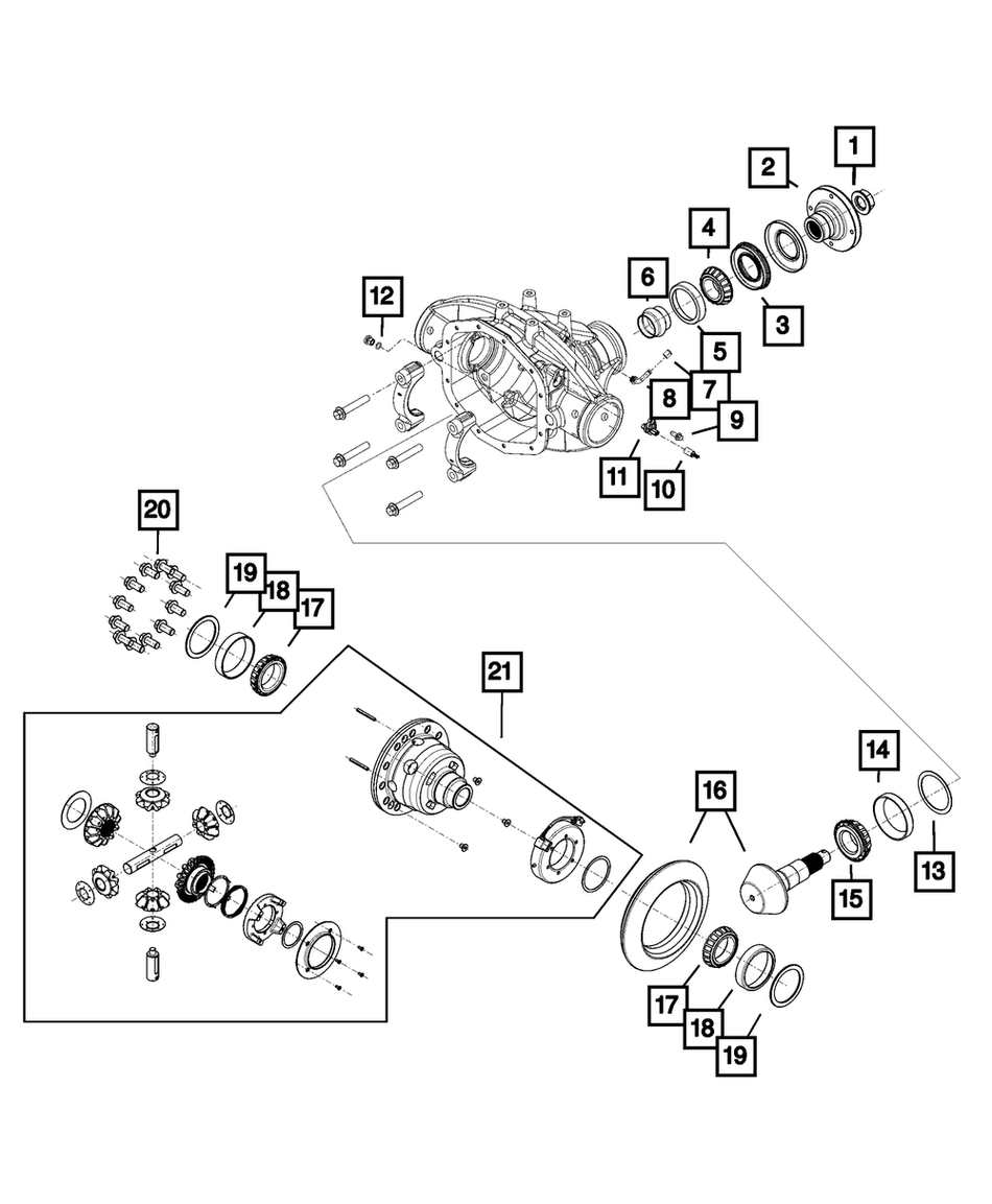 ELECTRICAL CONNECTOR - RAM 1500 / TRX 21+