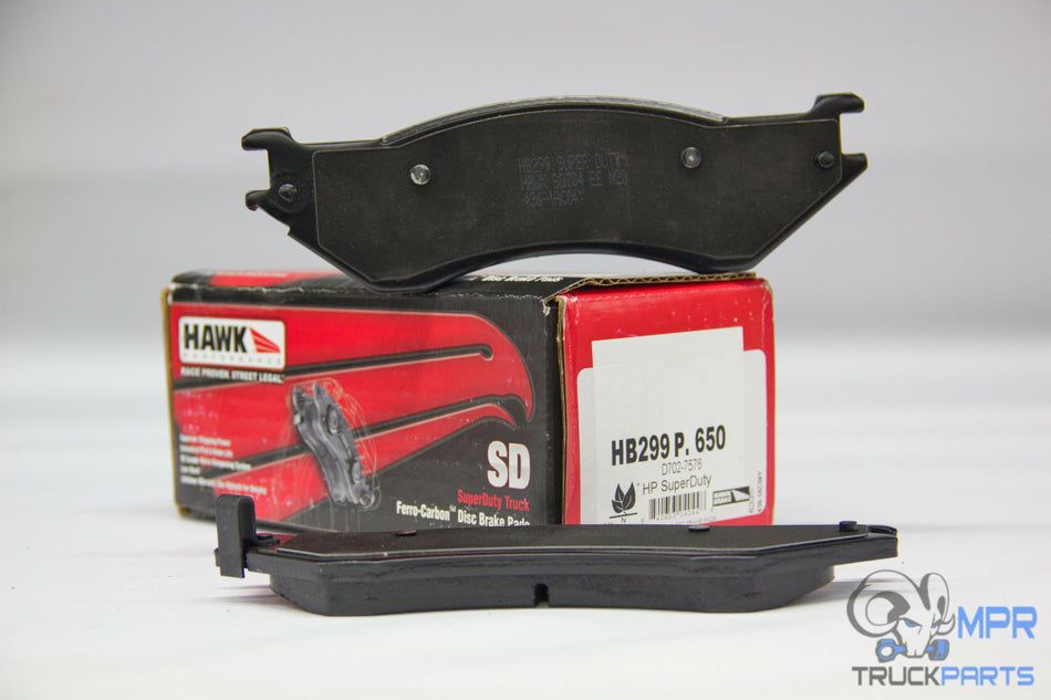 HAWK SuperDuty Set-Front/Brake Pads 1500 00/05 / Rear