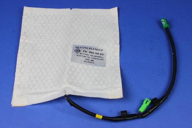 Seat heating 06-09 driver/passenger seat