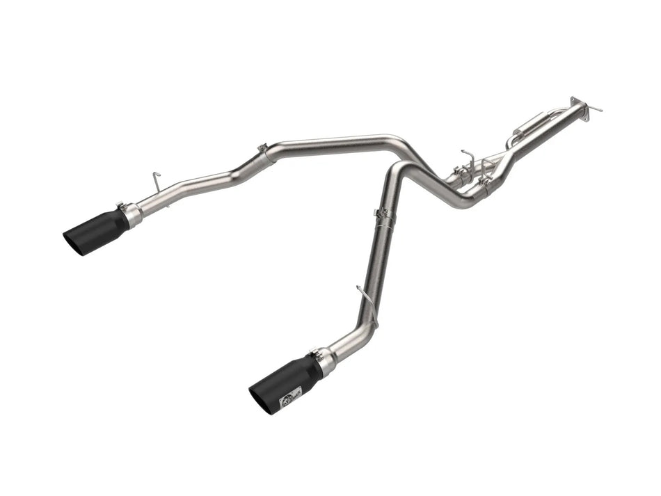 Vulcan Series 3 IN 304 Stainless Steel Cat-Back Exhaust System w/Black Tip