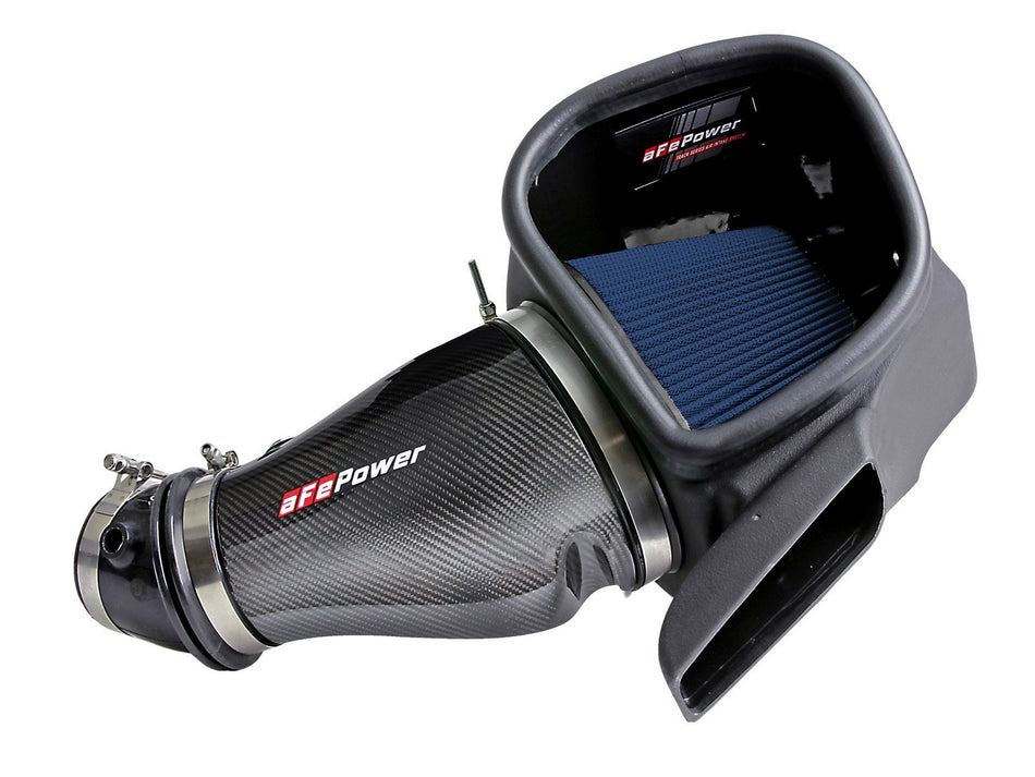 aFe Track Series Carbon Fiber Pro 5R AIS - 2018 Jeep GC WK2