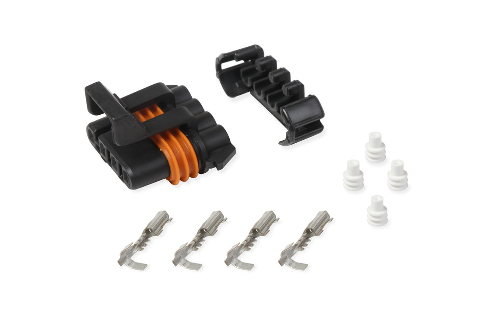 Holley performance Power Tap connector met pinnen 4-pack 