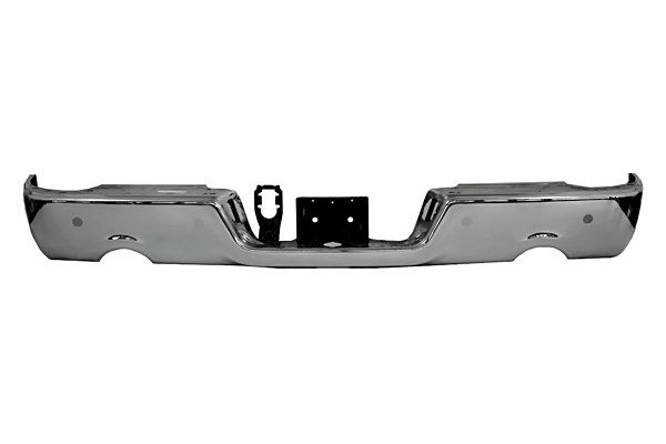 Rear bumper RAM Chrome w/PDC W/dual exh 09+