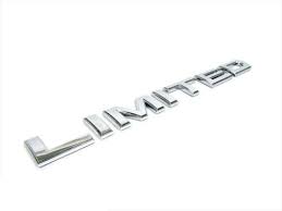 NAMPLATE (LIMITED) CHROME