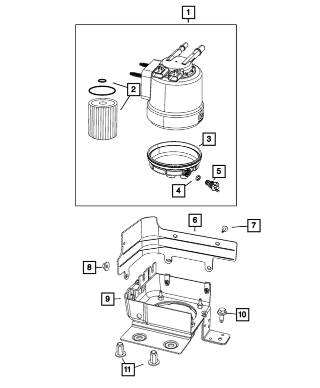 FILTER KIT, FUEL/WATER SEPARATOR