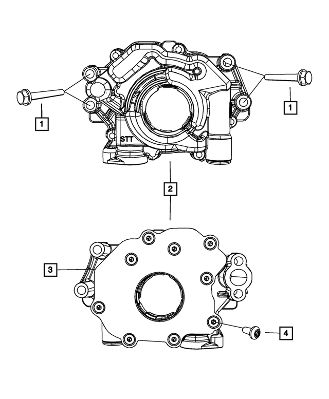 Oliepomp 6.2 HEMI Hellcat 