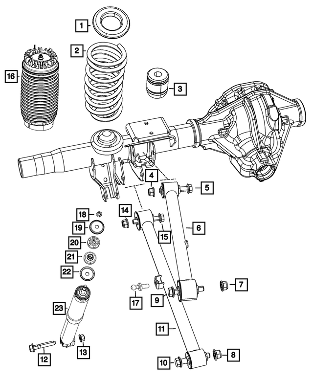 Rear (LH,RH) Lower Control Arm 19+ DT