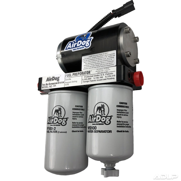 PureFlow AirDog 1998.5-2004 Dodge Cummins zonder brandstof in de tank