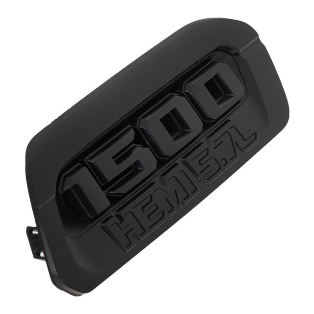 Logo hood right "Hemi 5.7L" black 19+