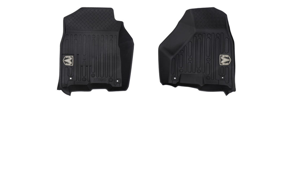 All-Weather Floor Mats, Bucket-Style, Crew Cab, Front 13+