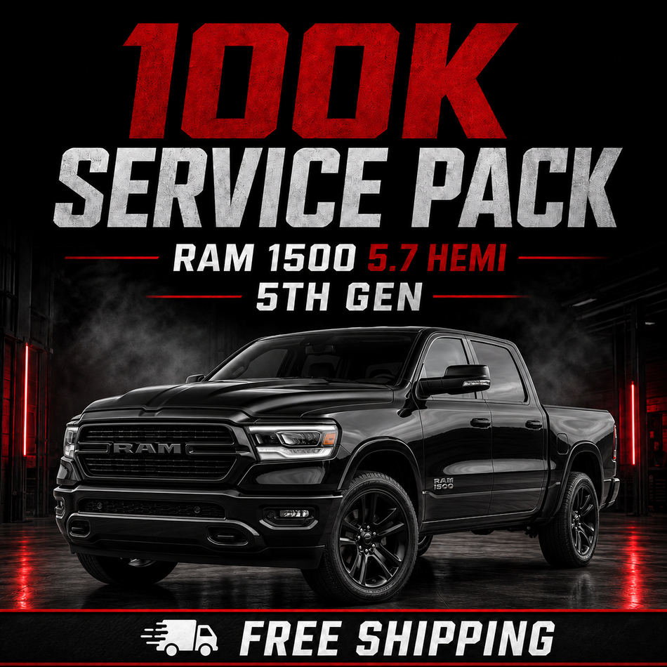 PROMOTION! 100k Service Pack - RAM 1500 5th gen