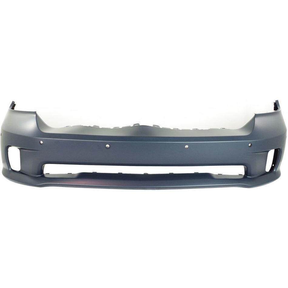 Front bumper RAM 1500 sport 2013+ with PDC and fog lamps primed