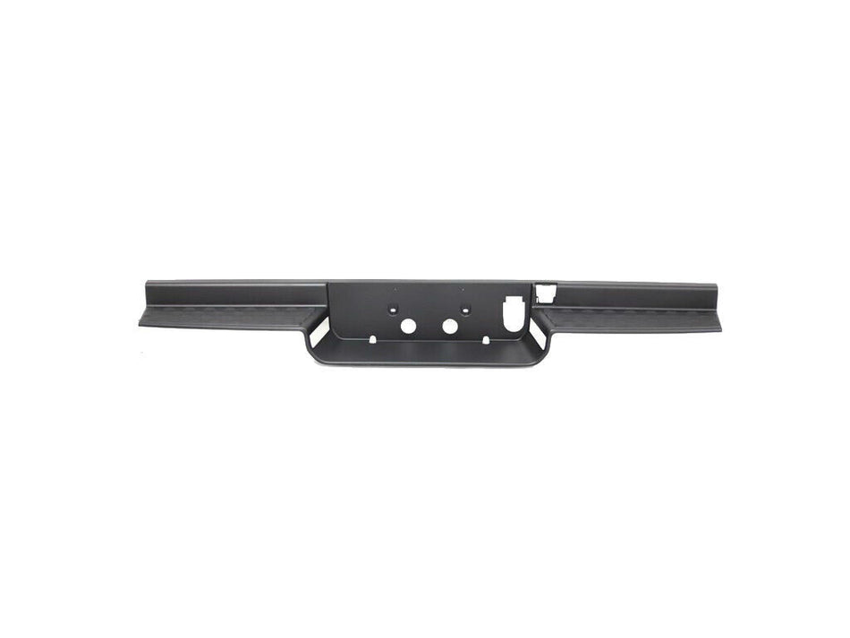 Step section rear bumper without fog lamps