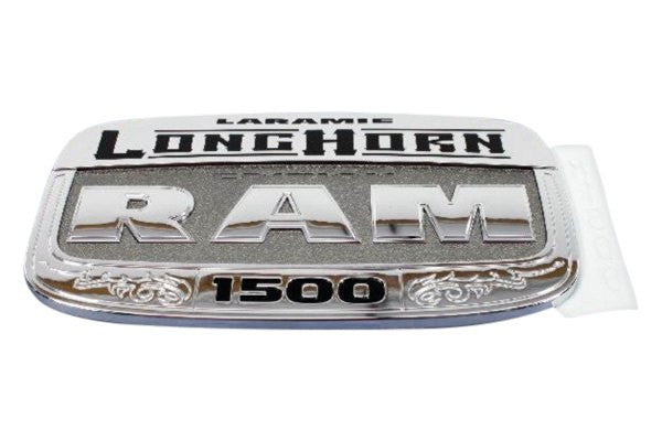 Logo front door RH ''Laramie Longhorn'' chrome