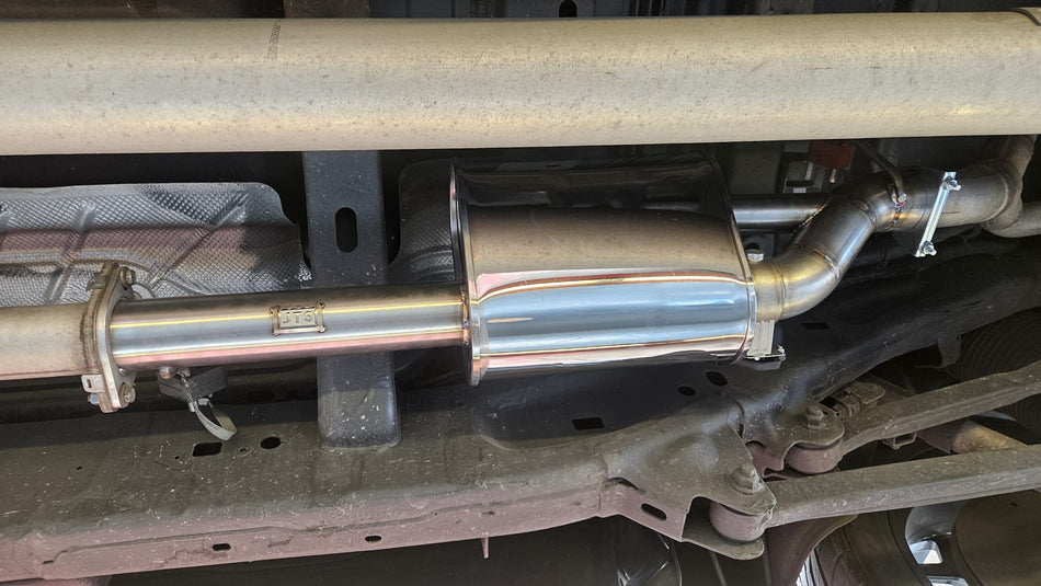 MTPP T304 3" valved muffler replacement RAM 5.7 HEMI 19+