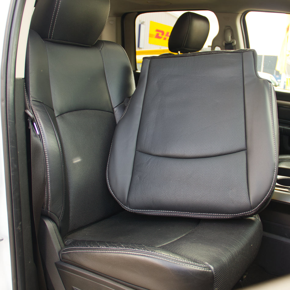 Seat cover RAM 09+ / 12 Vent & Heated Dark Gray
