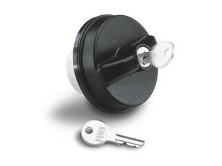 MOPAR fuel cap using ignition key