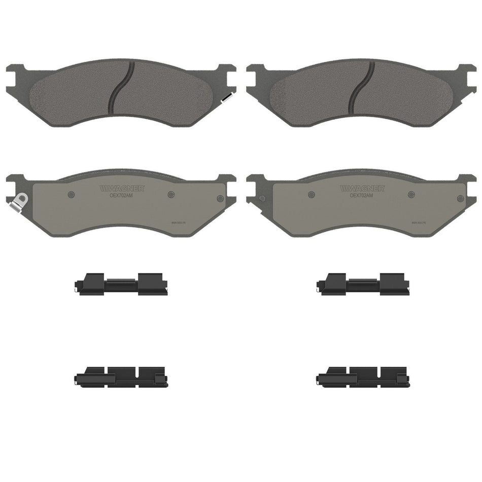 Brake pads, rear - Dodge Ram 2500/3500 2001-2008