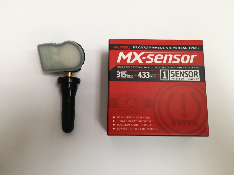 Bandenspanningssensor TPMS 315MHz &amp; 433MHz Rubberen ventiel 