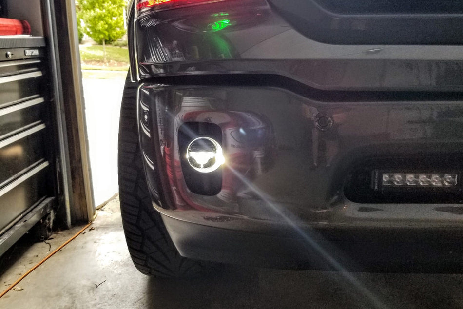 Morimoto XB LED fog lights set vertical Dodge Ram 13+