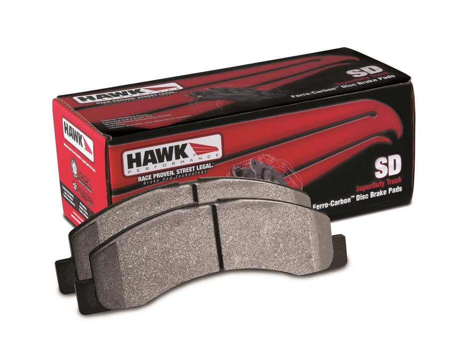 HAWK SuperDuty Rear Brake Pad Set RAM 2500/3500 09+