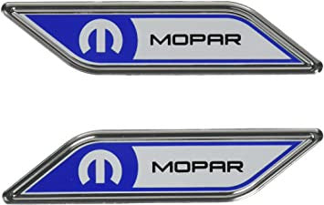 MOPAR fender logo small set of 2 pieces