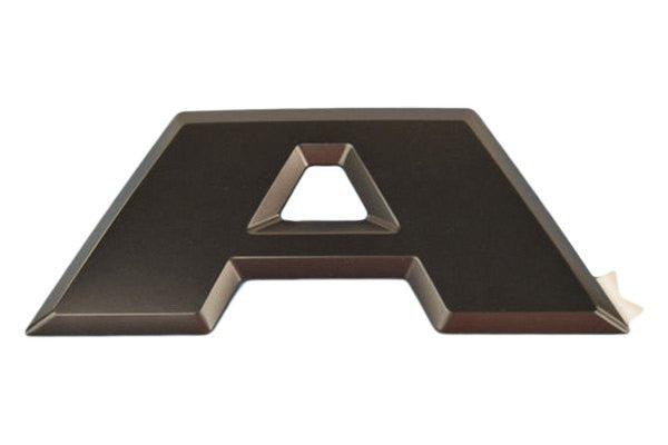 Logo tailgate "A" black 19+