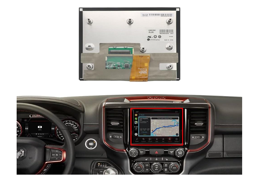 LG LCD touch screen U-connect 8.4 2017/18 2019+ classic