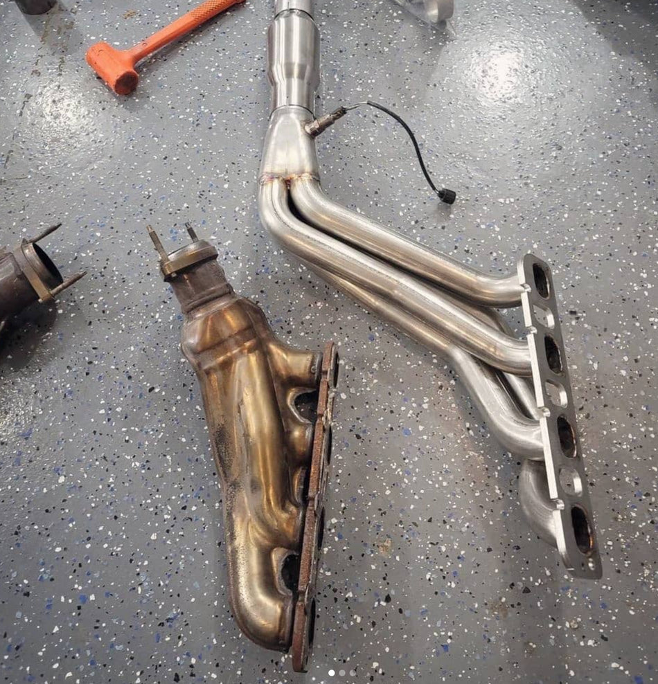 Stainlesswork LX 05-18 Hemi Headers 1-7/8" Primary 3" HF cat