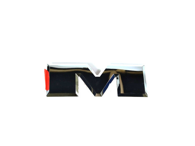Logo letter "M" tailgate 19