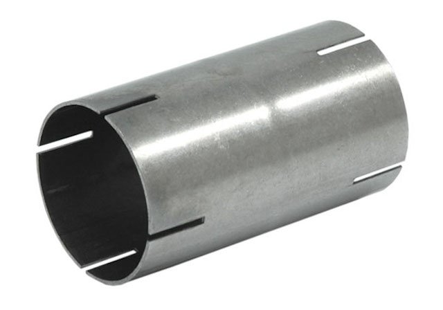 Exhaust connection sleeve 3" L=190mm stainless steel