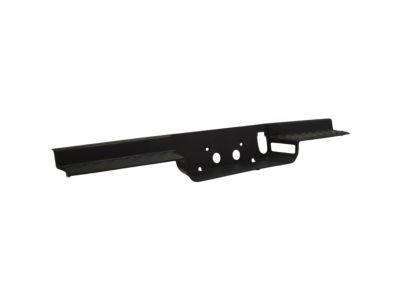 Step section rear bumper without fog lamps