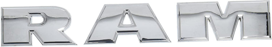 Logo front door "RAM" chrome 08+