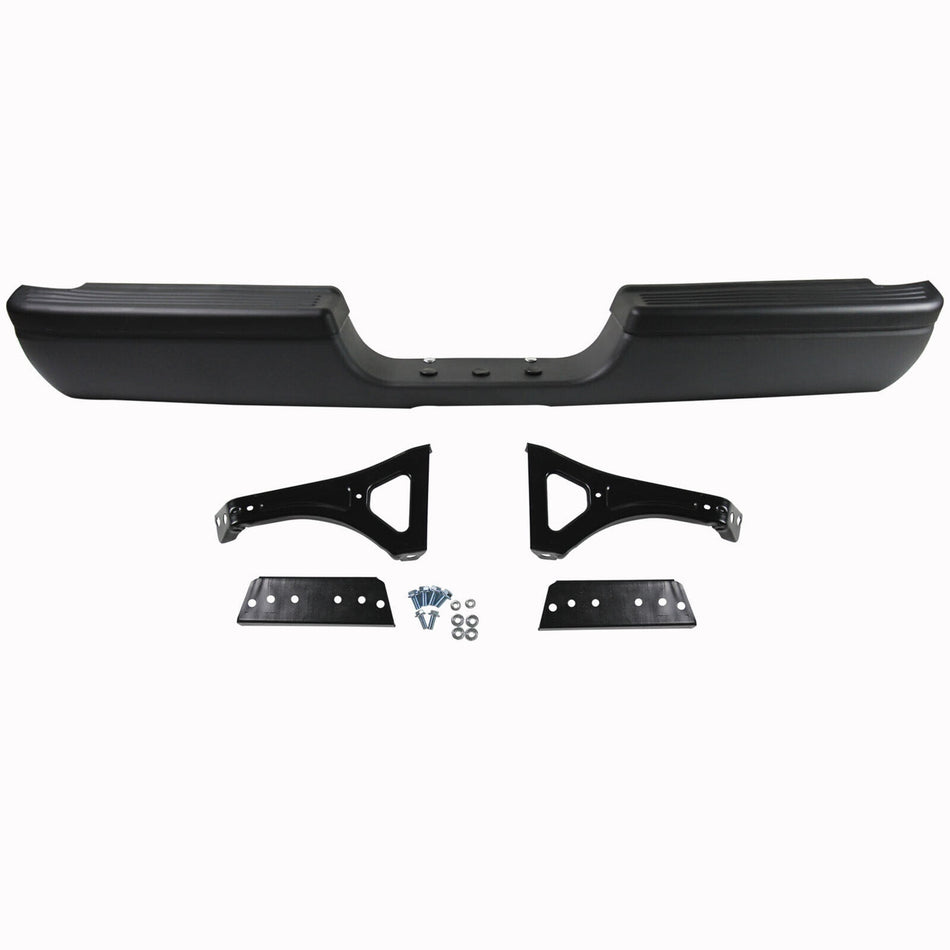 Black Steel Rear Step Bumper Assembly 1500/2500 94/02