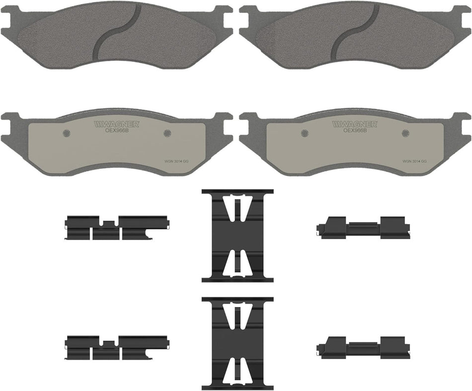 Wagner OEX Set brake pads front side RAM 1500 02/05
