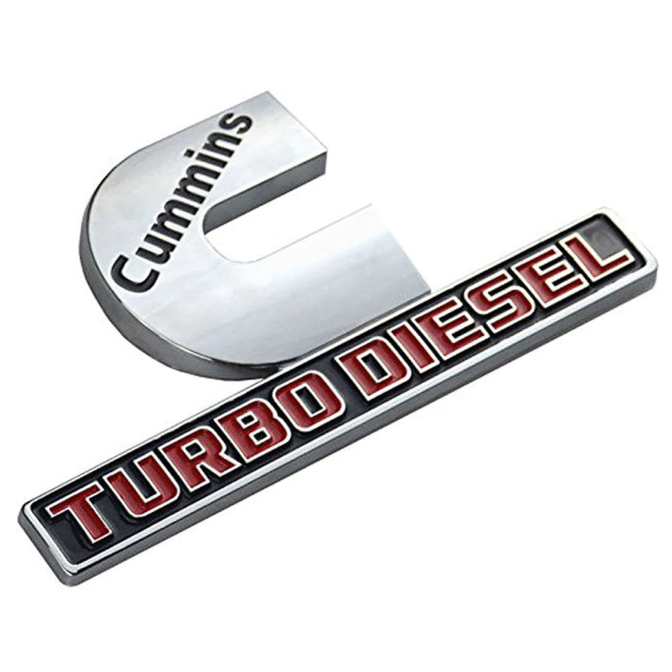 Logo CUMMINS turbo diesel black