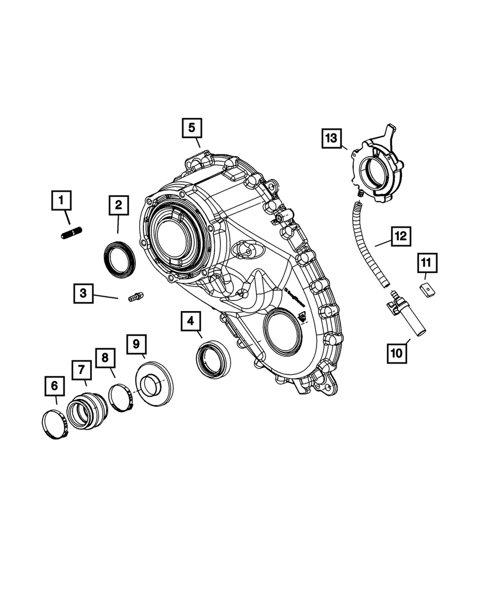 Transfer Case Input Seal - RAM 2011+