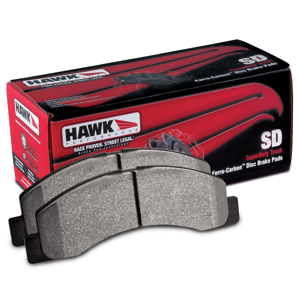 HAWK SuperDuty Front Brake Pad Set 06+