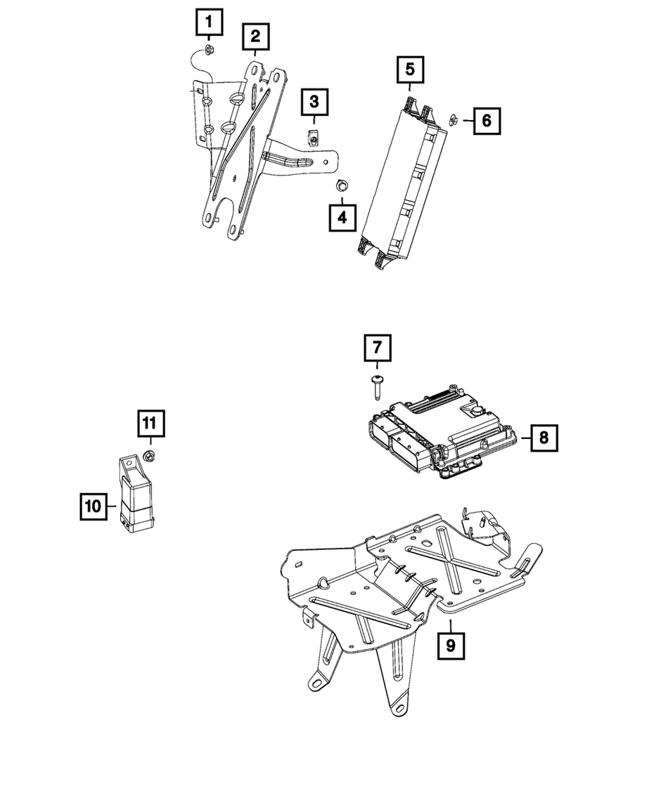Body Control Module - RAM 1500/2500/3500 17+