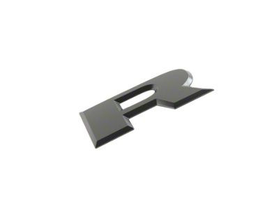 Logo "R" RAM black tailgate