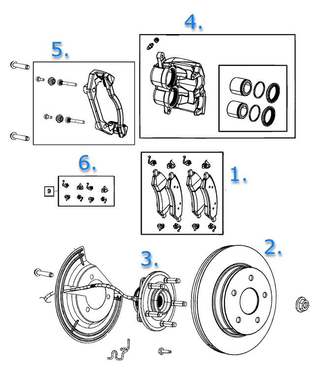 09+DS Front Wheel Build Kit