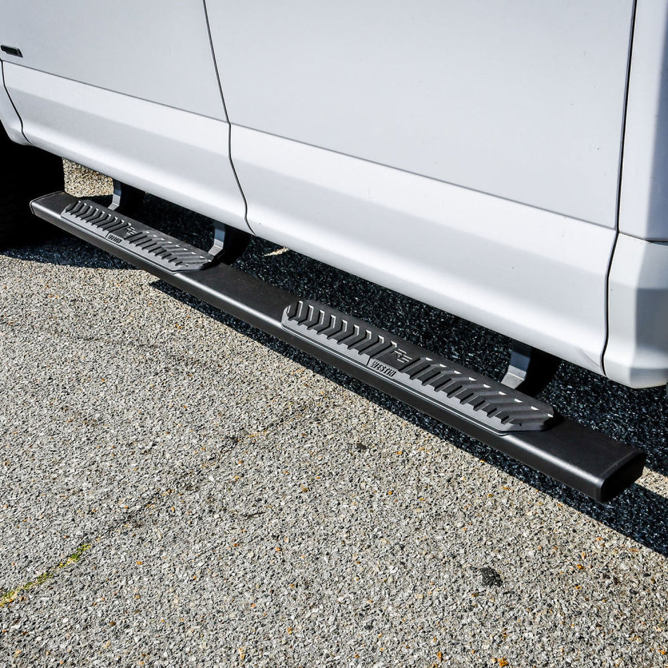 Westin 09-18 Ram 1500 Crew Cab R5 Nerf Step Bars Zwart