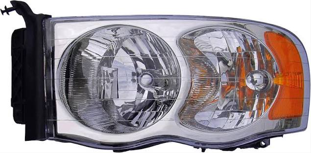 Headlight, LH - RAM 2002-2005
